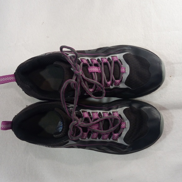 MERRELL Siren Edge 3 Women Size 6.5, Hiking Shoes, Black - Purple - Picture 4 of 12
